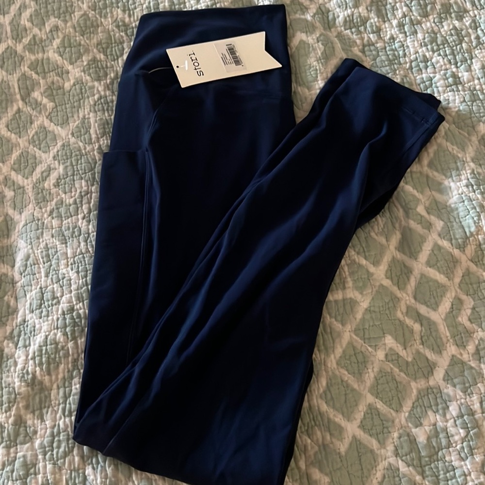 Stori- Navy blue leggings - size 10/L